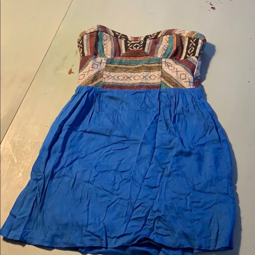 Urban outfitters strapless southwest print